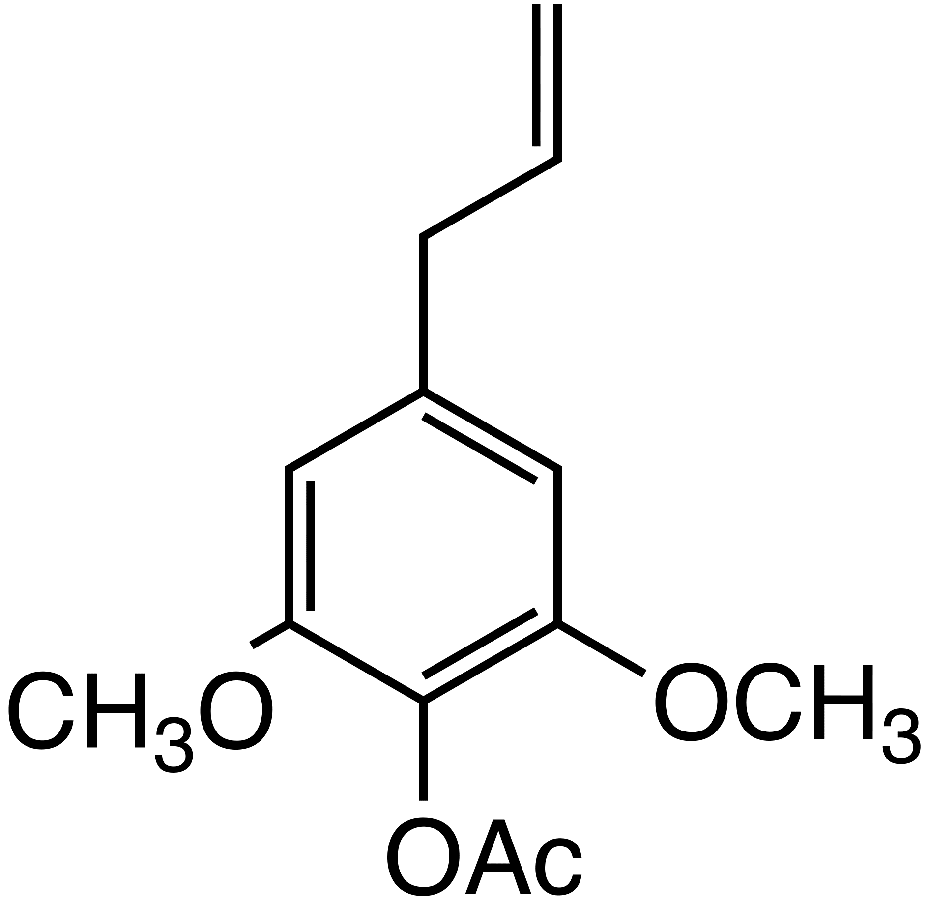 1-(3,5-dimethoxy-4-acetoxyphenyl)-2-propene image