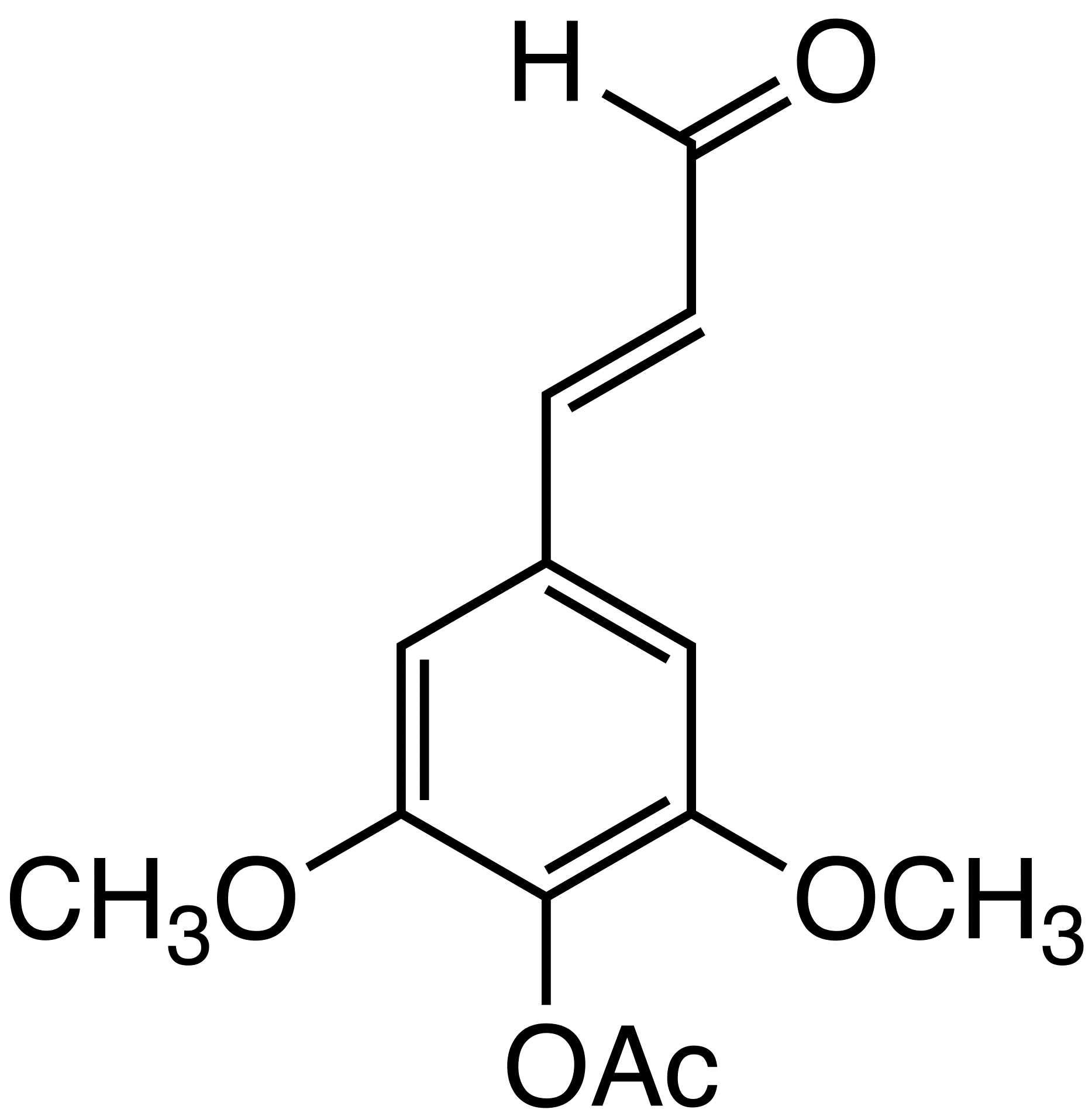 Acetylated Sinapaldehyde image