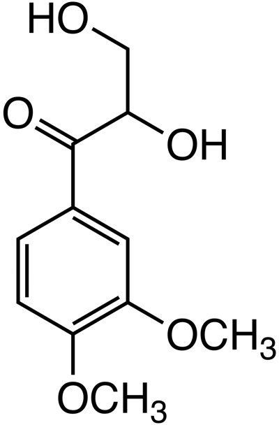 1-(3,4-dimethoxyphenyl)-2,3-dihydroxypropan-1-one image