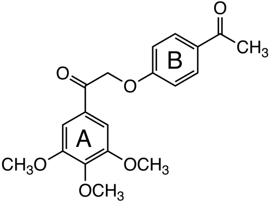 2-(4-Acetylphenoxy)-1-(3,4,5-trimethoxyphenyl)ethanone image