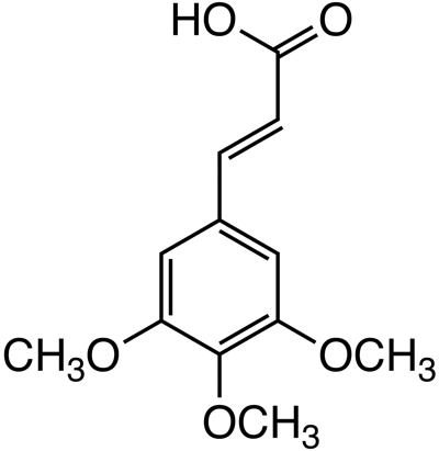 3,4,5-trimethoxy Cinnamic Acid image